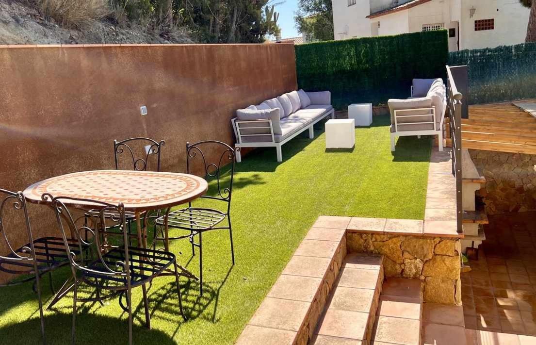 卡隆赫Casa Mas Ambros Con Piscina Desbordante别墅 外观 照片